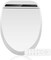 ELECWISH Smart Bidet Toilet Seat with Fully Automatic Adjustment, Stainless Steel Nozzle, Heated Seat, Adjustable Warm Water and Air Dryer, Night Lighting, Power Saving